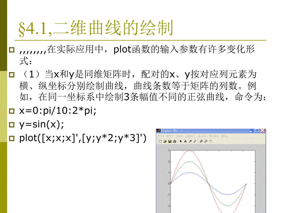 最新第 4 章 matlab盘算的可视化第一次课_第4页