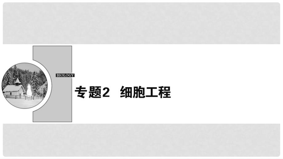 高中生物 专题2 细胞工程 2.1.1 植物细胞工程的基本技术课件 新人教版选修3_第1页