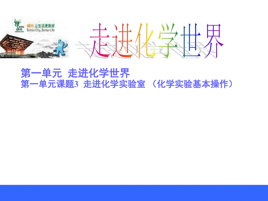 人教版九年级上册化学走进化学实验室课件_第1页