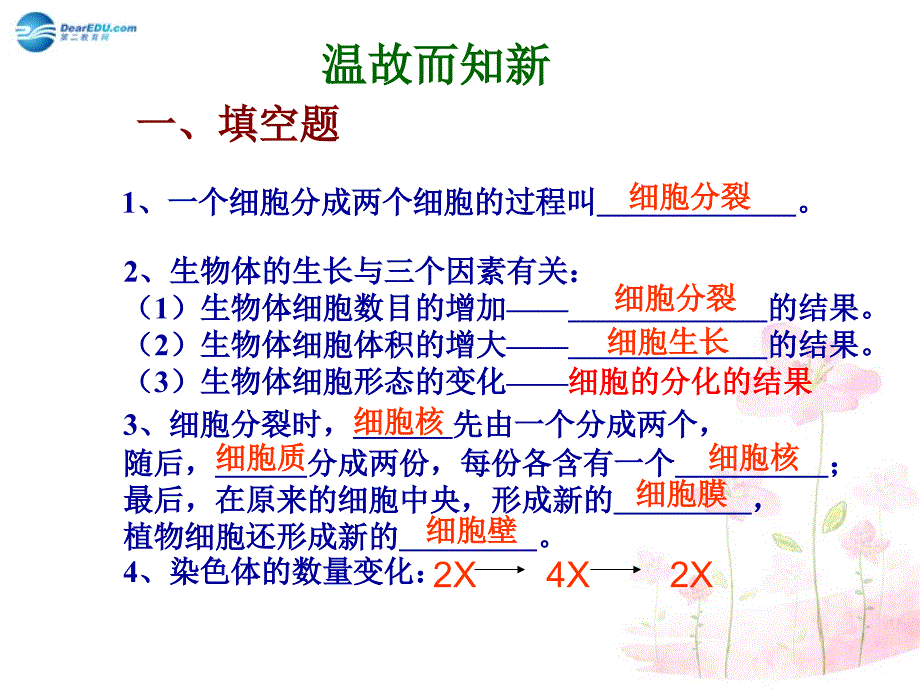 人教初中生物七上《第2单元 第2章 第2节 动物体的结构层次》PPT课件 (4)_第1页