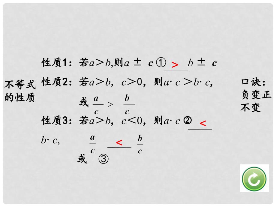 重庆市中考数学 第一部分 考点研究 第二章 方程（组）与不等式（组）第四节 不等式（组）的解法及不等式的应用课件_第3页