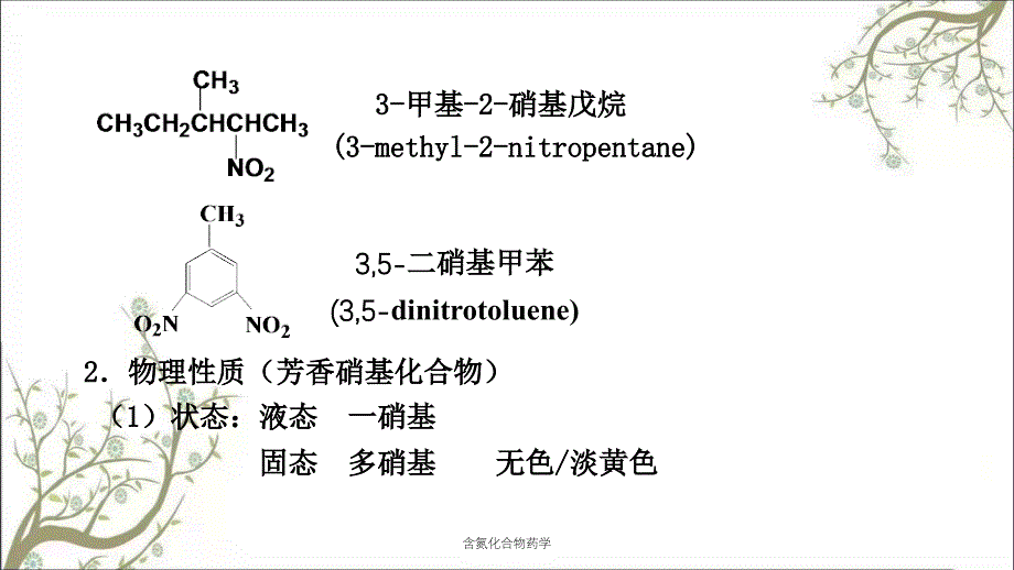 含氮化合物药学课件_第3页