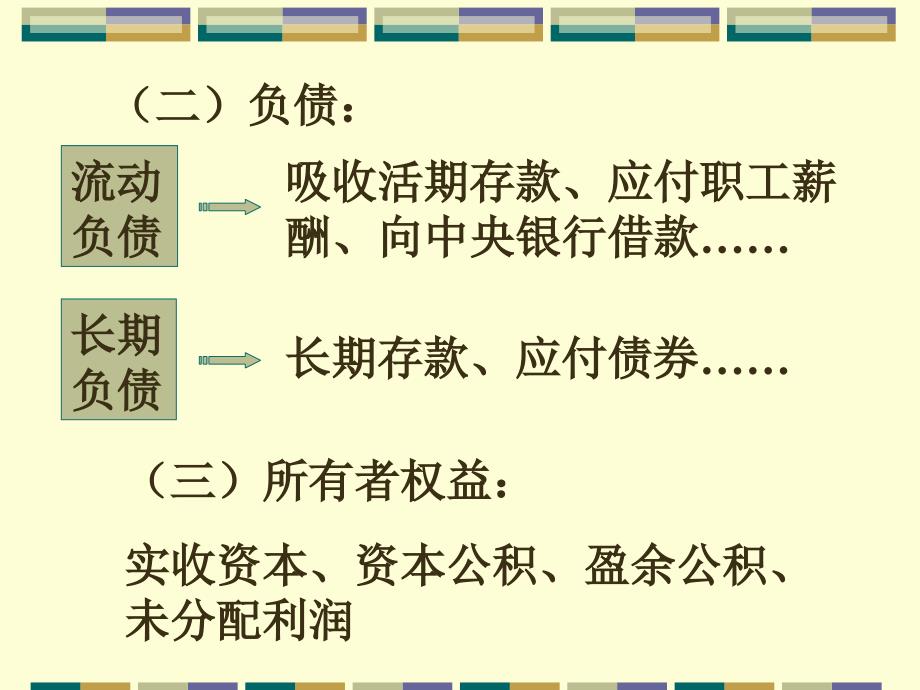 银行会计的基础知识银行会计丁元霖 第课件_第2页