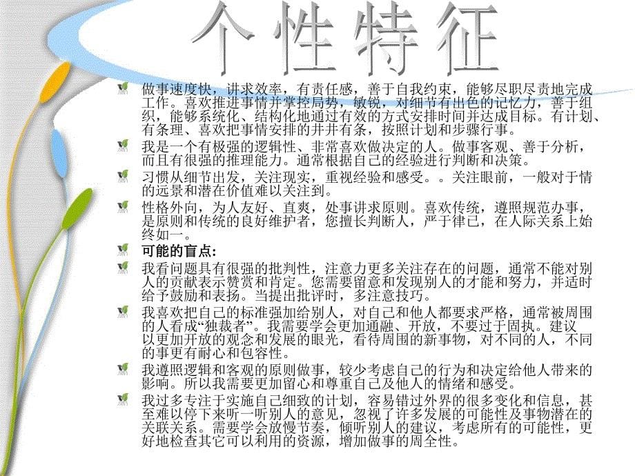 职业生涯规划张妍08中澳班.ppt_第5页