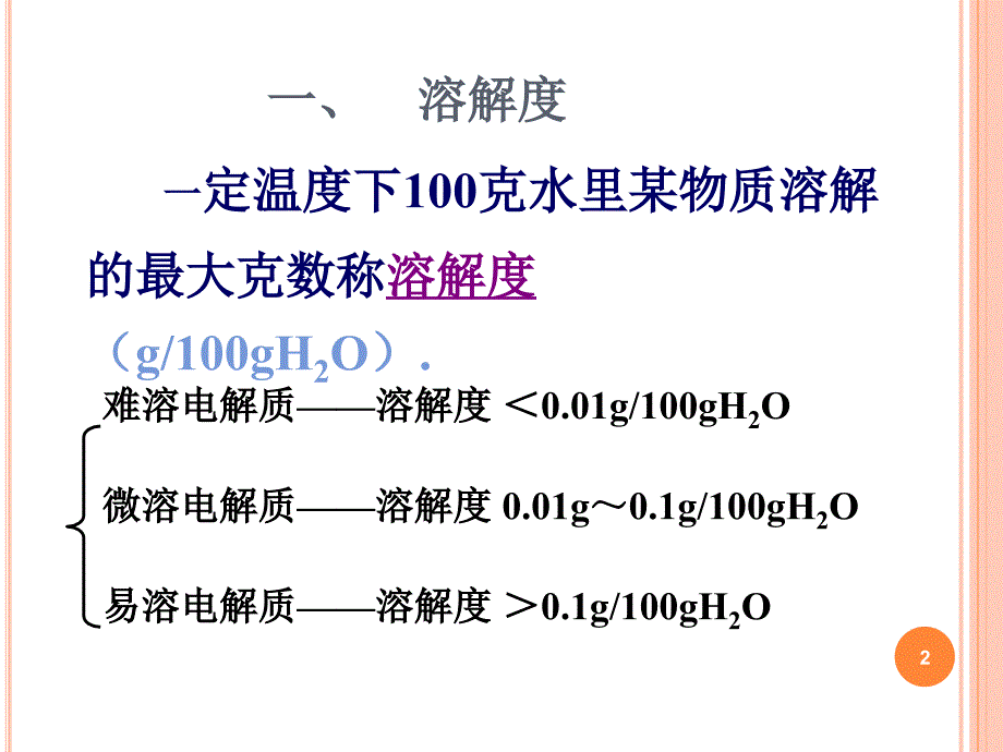 《基础化学》课件：第五章难溶强电解质溶液的沉淀溶解平衡（黄兰）_第2页