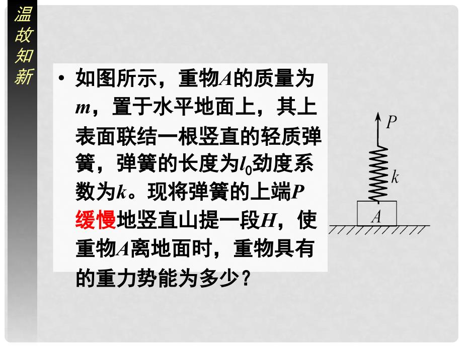 高一物理第七章机械能全章课件(共35套)人教版必修27.5探究弹性势能的表达式_第1页