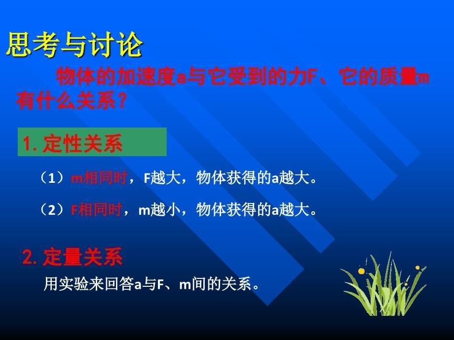 探究加速度与力和质量间的关系课件_第5页