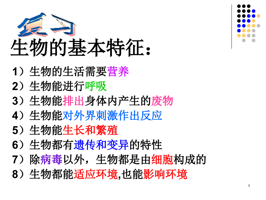 调查周边环境中的生物PPT精选文档_第1页