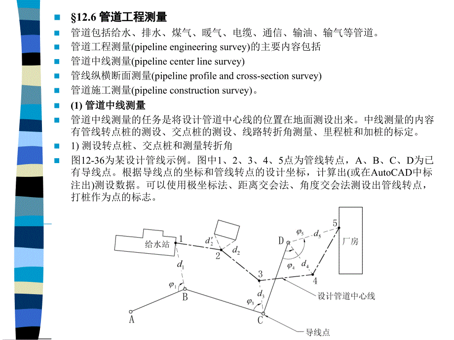 管道工程测量PPT课件_第1页