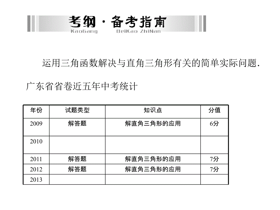 解直角三角形中考复习课件精品教育_第4页