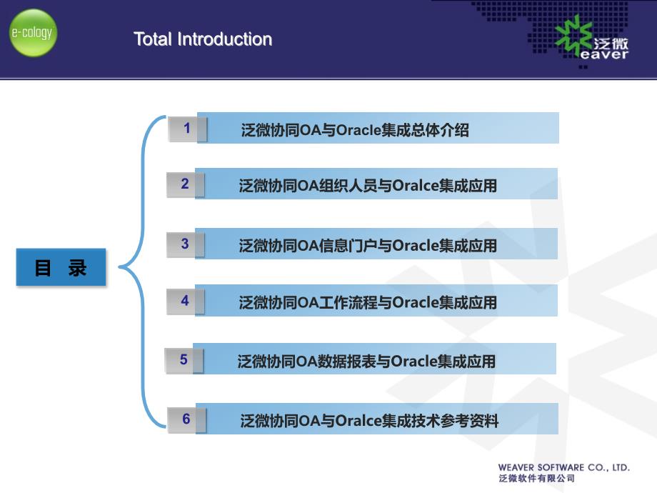 泛微协同OA与OracleEBS集成应用解决方案V_第3页