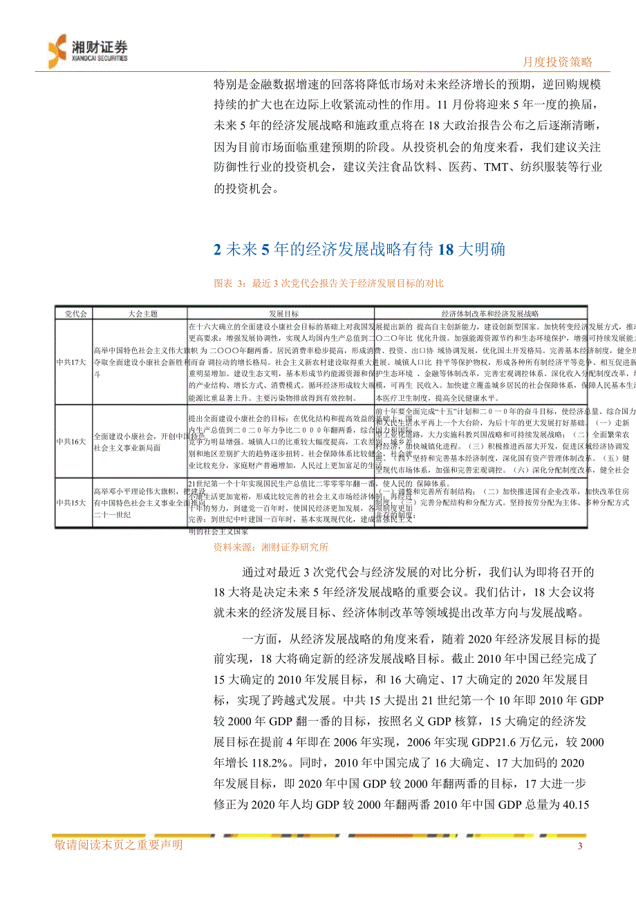 11月月度策略：重塑预期1106_第3页