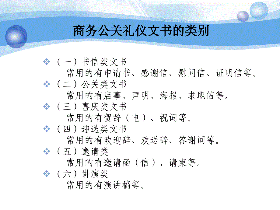 商务公关礼仪文书写作与实训.ppt_第4页