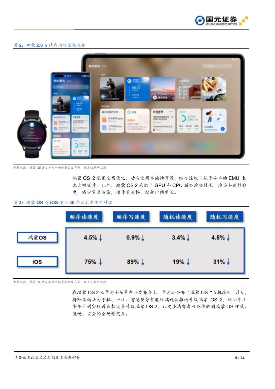 鸿蒙操作系统行业分析报告：万物互联_第4页