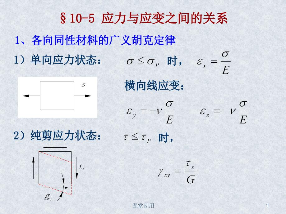 应力与应变之间的关系【重要课资】_第1页