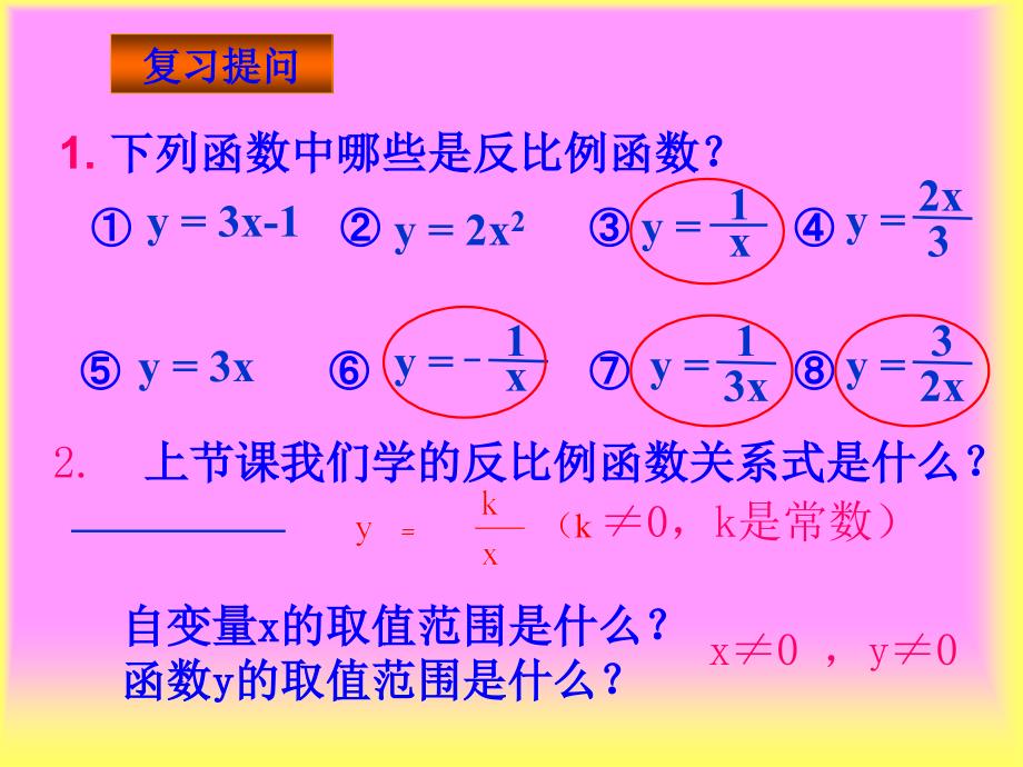 反比例函数图像与性质_第2页