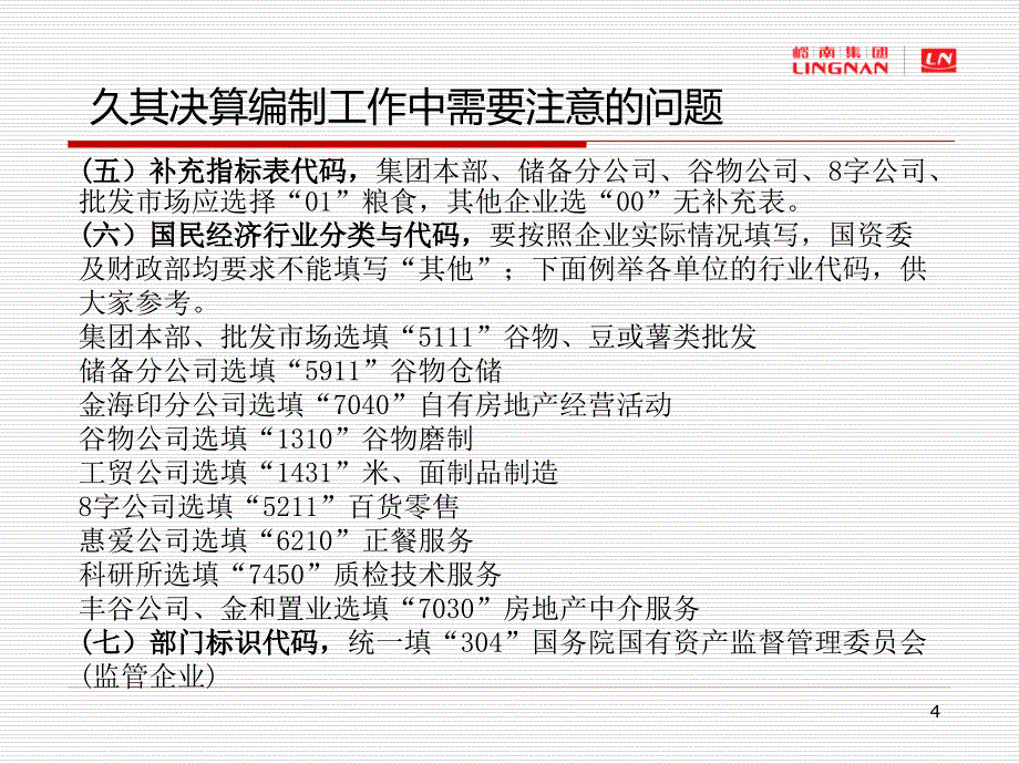 粮食集团财务决算报表布置会_第4页