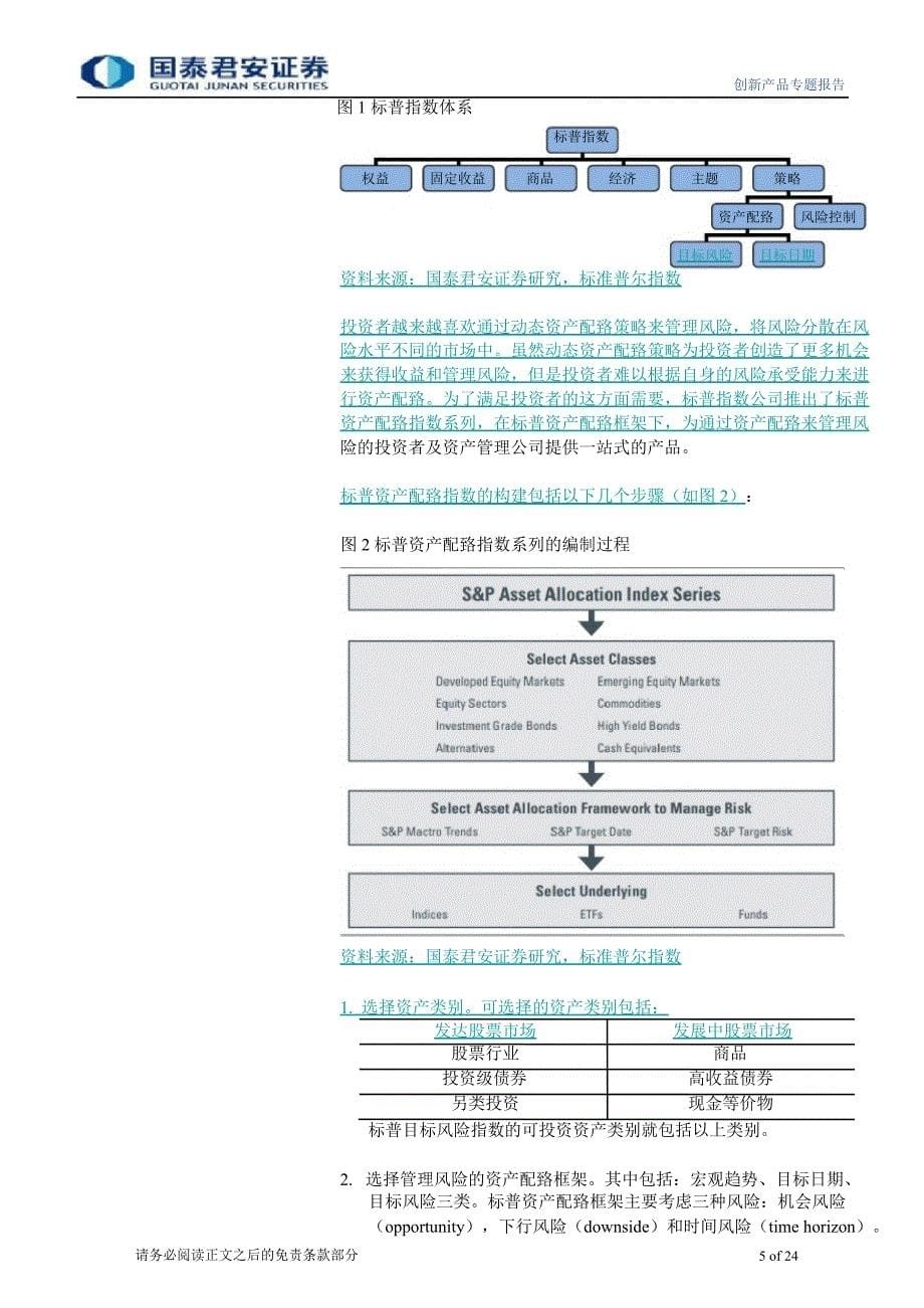 创新产品系列研究之八目标风险指数TARGETRISKINDEX研究1122_第5页