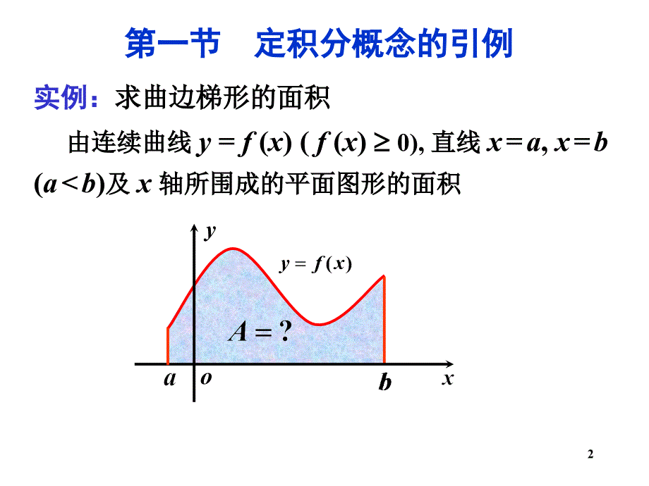 管理学赵树嫄微积分第四版第六章定积分课件_第2页