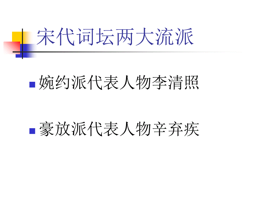 最新宋代词坛两大流派PPT课件_第2页