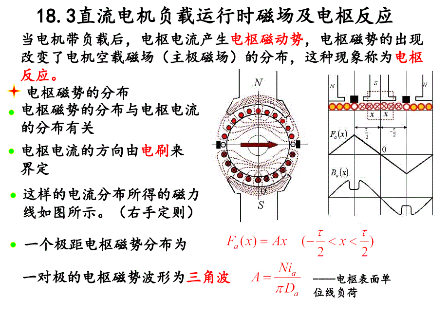 18.3直流电机负载时的磁场及电枢反应_第1页