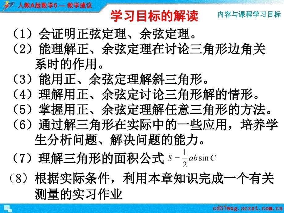 人教版高中数学修教材解析PPT演示课件_第5页