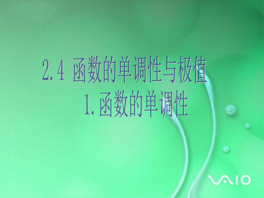 函数的单调性和极值.ppt_第2页