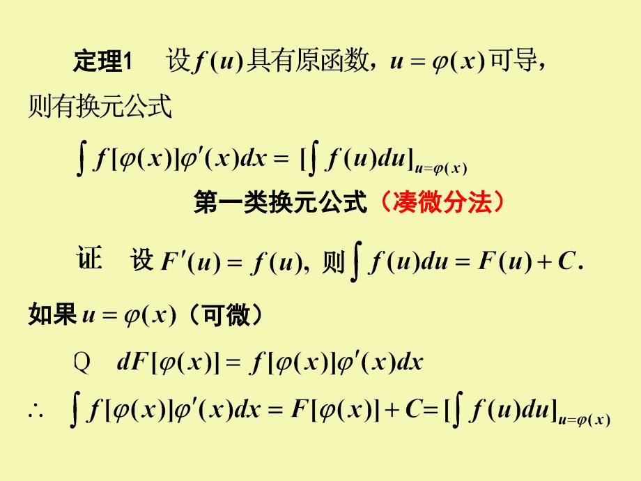 类换元公式凑微分法课件_第4页