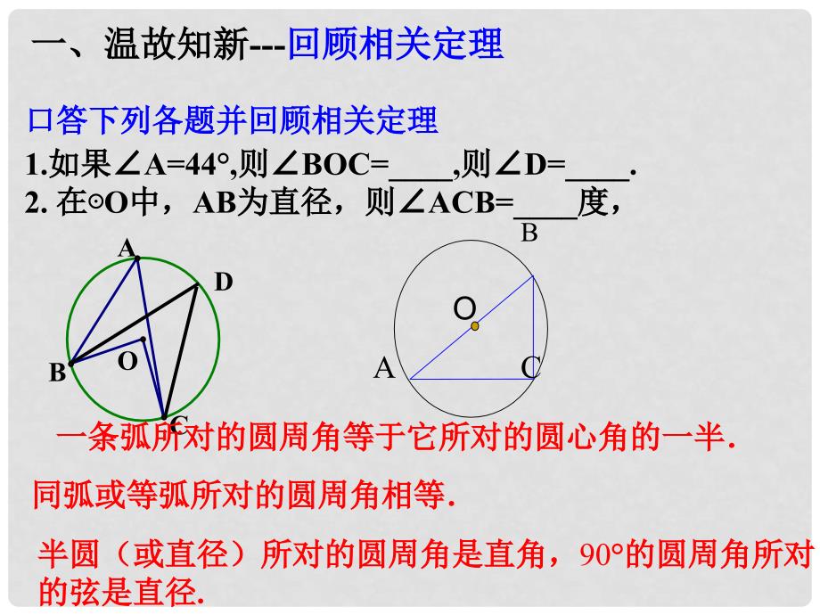 内蒙古鄂尔多斯市康巴什新区九年级数学上册 第24章 圆 24.1 圆的有关性质（第5课时）课件 （新版）新人教版_第4页