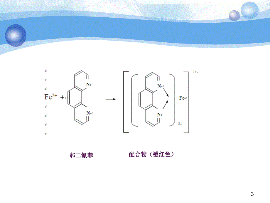 分光光度法测水中的铁ppt课件_第3页