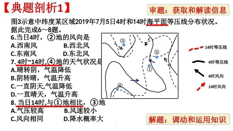 高三地理周周清讲评课优秀课件_第5页