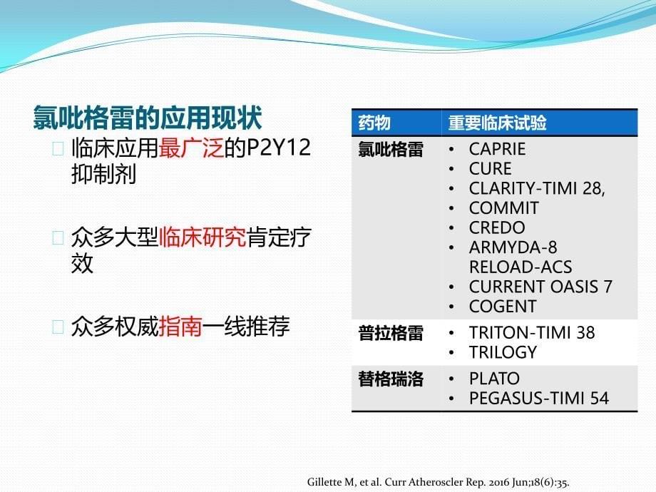 基因检测指导氯吡格雷用药意义及个体化用药分析_第5页