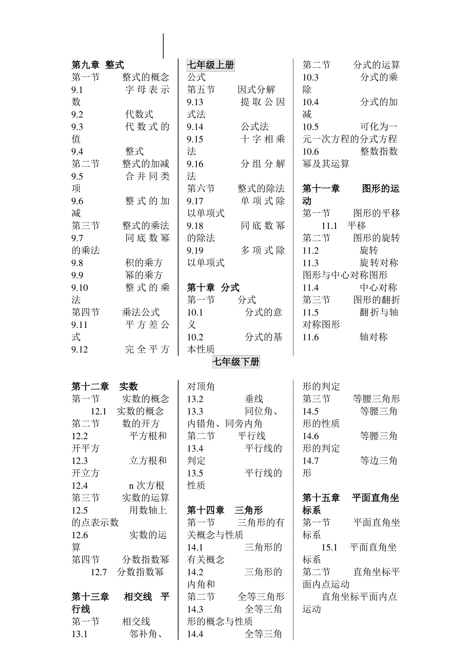 沪教版初中数学目录.doc_第2页