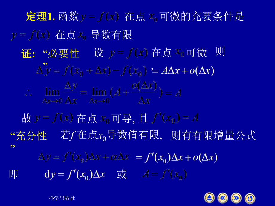 高等数学上册课件：3-5 函数的微分_第4页