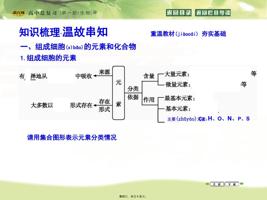 第2讲细胞中的元素及无机化合物课件_第4页