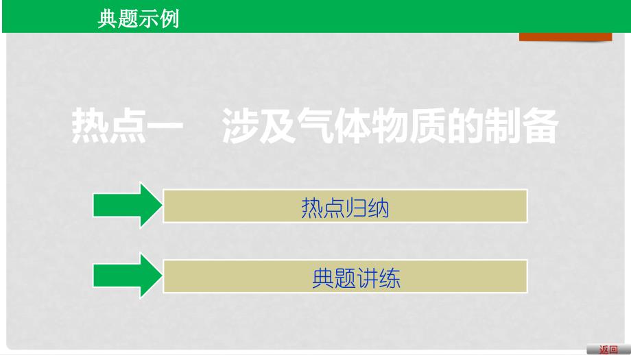 高考化学大一轮复习 第十章 化学实验热点 第33讲 制备实验方案的设计与评价课件 鲁科版_第3页