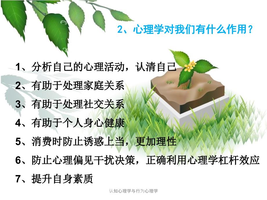 认知心理学与行为心理学课件_第3页