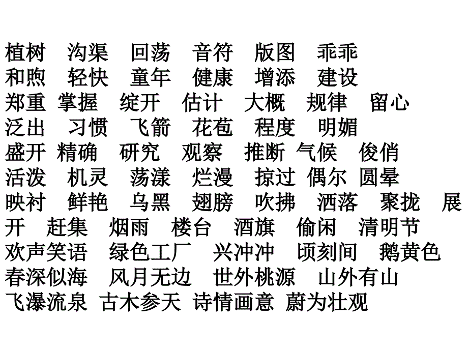 苏教版四年级语文单元字词,多音字.ppt_第1页