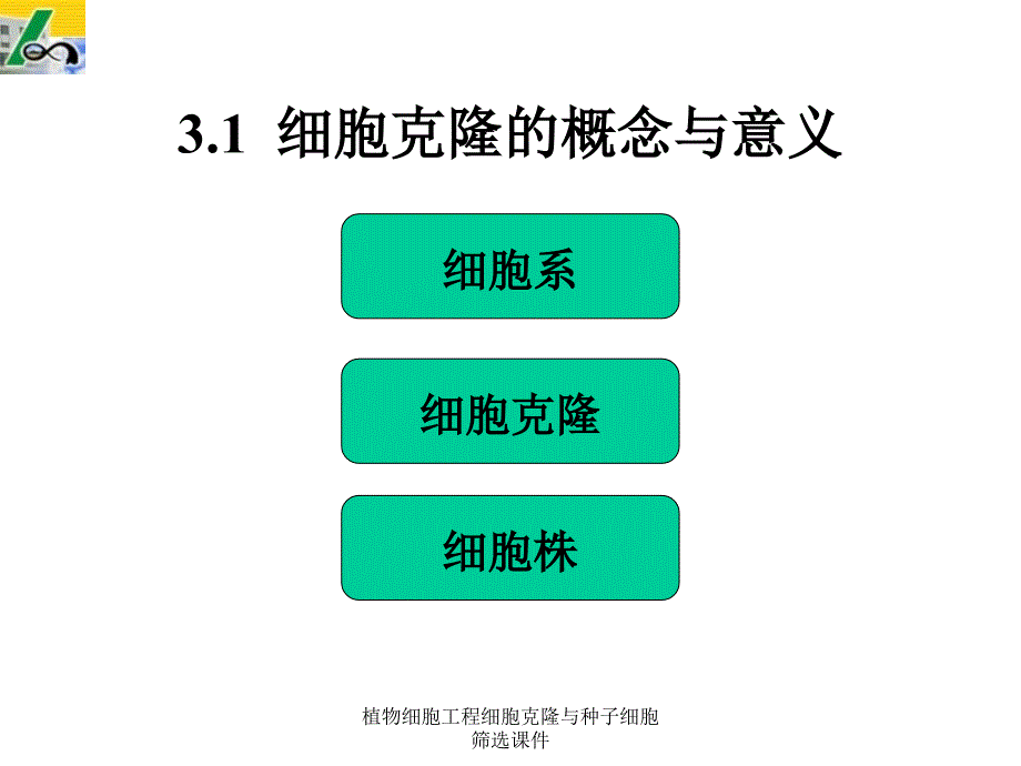 植物细胞工程细胞克隆与种子细胞筛选课件_第3页