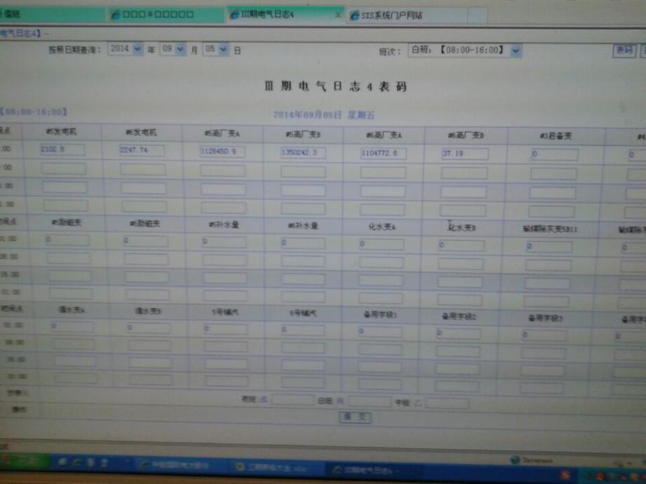 日常工作定点抄表及网页关注_第3页