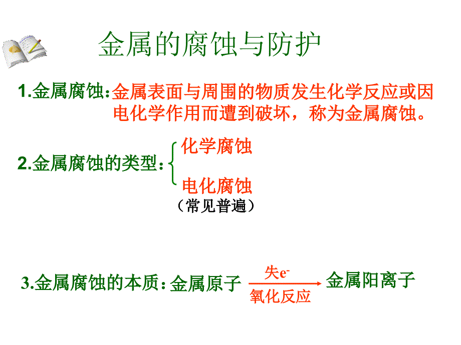 化学1.3.3金属的腐蚀和防护课件鲁科版选修4_第2页