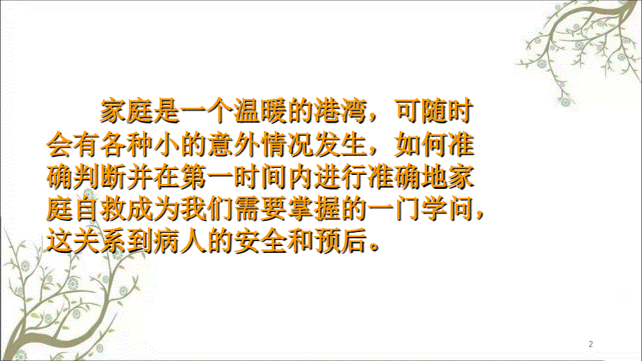 家庭急救与自救课件_第2页