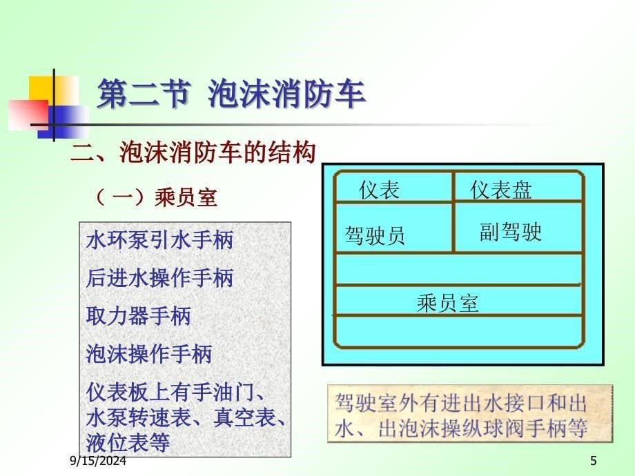 4-3_泡沫消防车PowerPoint 演示文稿_第5页