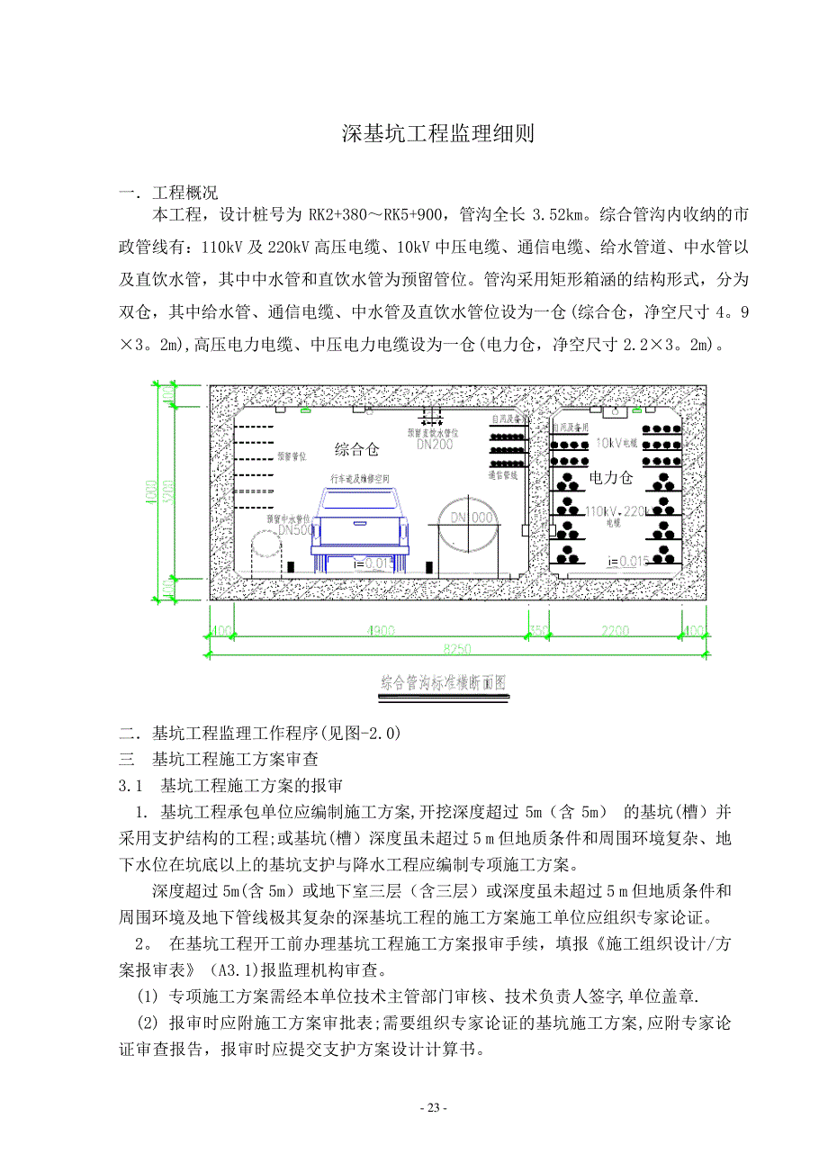 深基坑工程监理细则_第1页