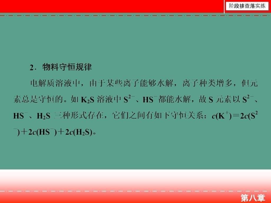 微专题八离子浓度大小比较专题突破ppt课件_第5页