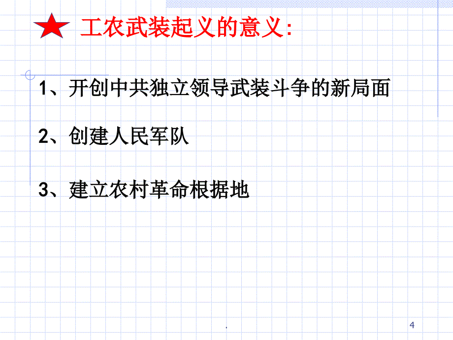 一轮工农武装割据的形成课堂PPT_第4页