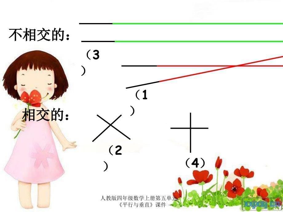 人教版四年级数学上册第五单元《平行与垂直》课件_第5页