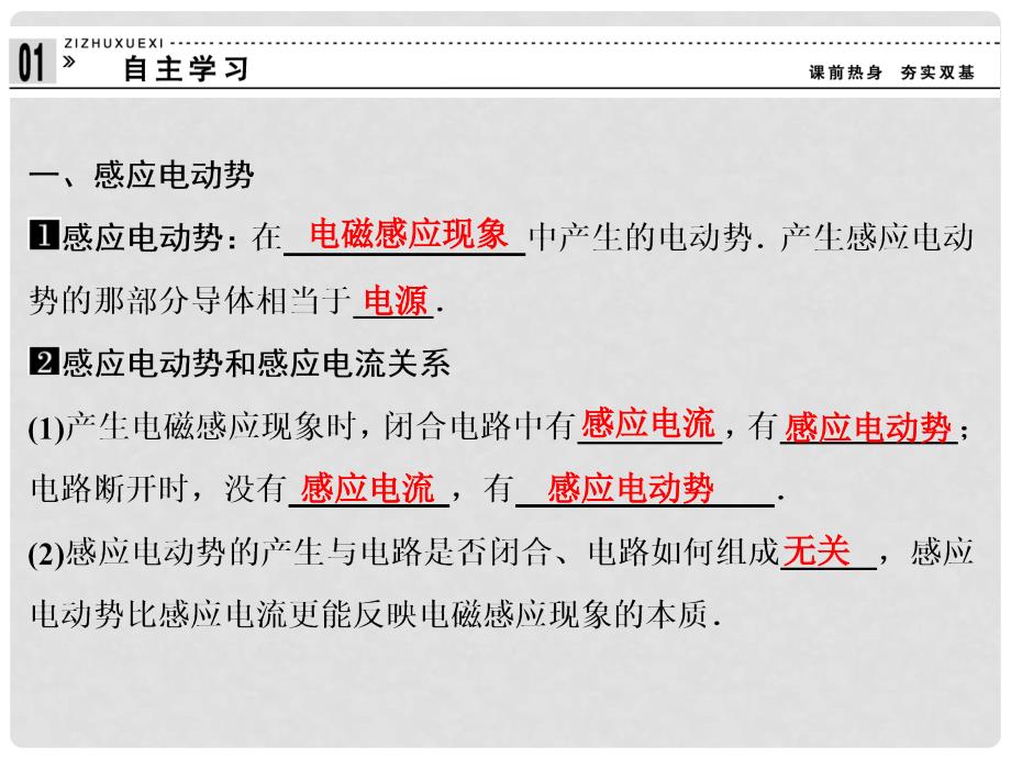 高中物理 1.4 法拉第电磁感应定律课件 粤教版选修32_第4页