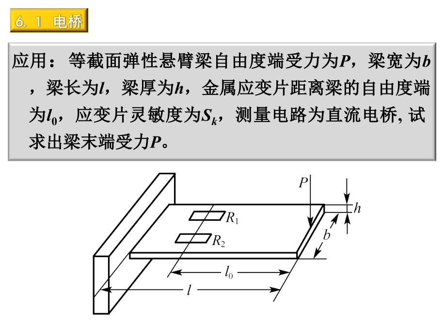 测试技术教学课件6.１电桥_第1页