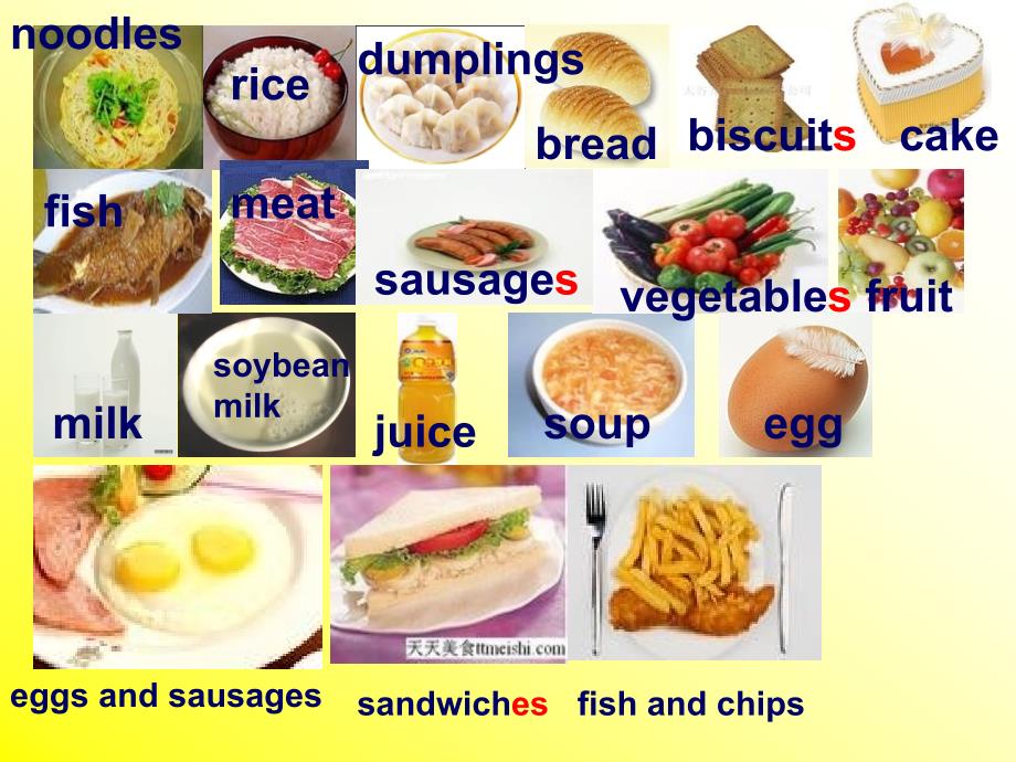 外研版三起五下Module 3 Unit 1She had eggs and sausages课件1_第3页